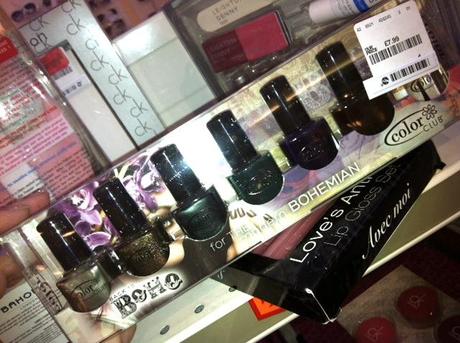 TKMaxx spy pics of Color Club & Leighton Denny