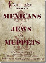 Butch LaRue - Mexicans, Jews and Muppets poster