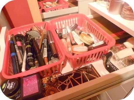 New Make Up Storage and Organisation