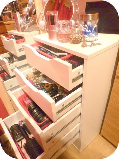 New Make Up Storage and Organisation