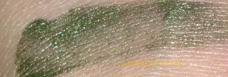 Swatches: Eye Shadow: Cream Eye Shadow: Boots 17: 17 Wild Metallics Eye Shadow: 17 Wild Metallics Eye Shadow Wild Green Swatches