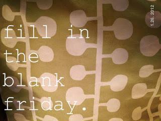 Fill in the Blank Friday - Travel