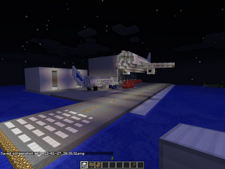 minecraft world blog 4. the Airport