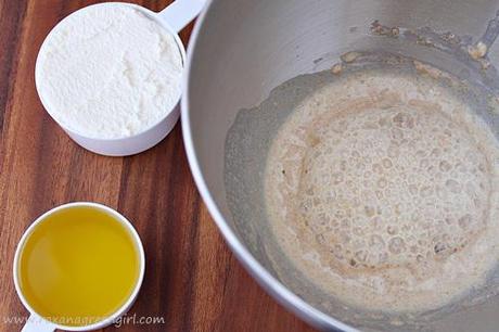 Ricotta olive oil bread