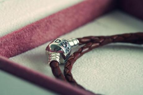 My Favourite Accessory At The Moment- Pandora Double Waved Leather Bracelet
