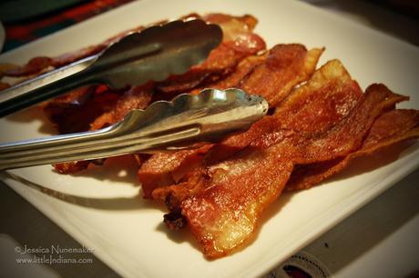 Brownsburg, Indiana: The Old MG Bed and Breakfast Bacon!