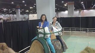 Riding a Camel in a Convention Center