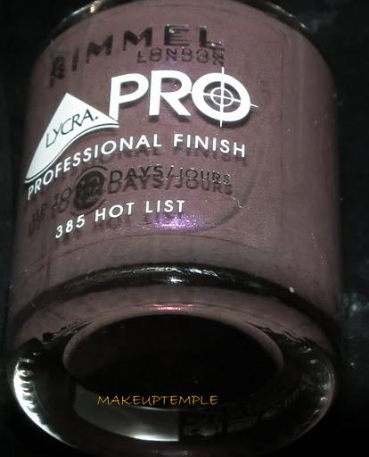 Product Reviews: Nail Polish Collections: Nail Polish: Rimmel Lycra Pro Hot List Nail Polish Swatches & Review