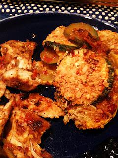 Grilled Chicken & Squash/Zucchini Casserole