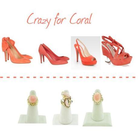 Tuesday Shoesday: Crazy for Coral