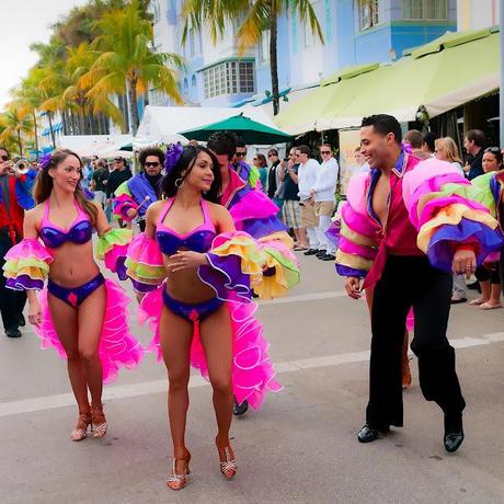 THE BEAUTIFUL LADIES OF OCEAN DRIVE IN SOUTH BEACH, FLORIDA