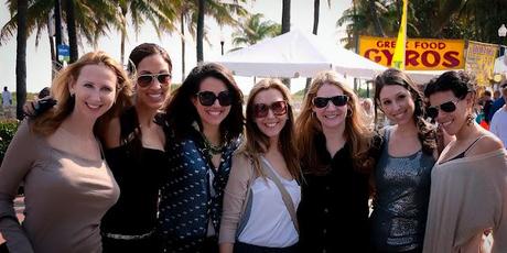 THE BEAUTIFUL LADIES OF OCEAN DRIVE IN SOUTH BEACH, FLORIDA