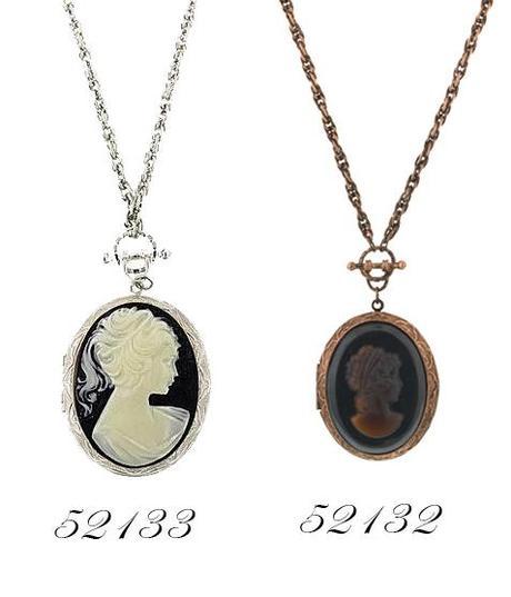 vintage cameo necklaces