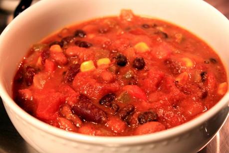 The Best Vegetarian Chili EVER!