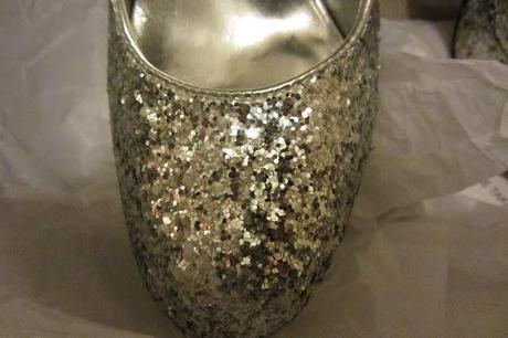 Sparkly party shoes