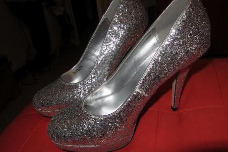 Sparkly party shoes