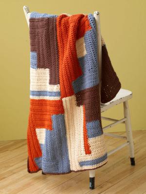 Irregular Square Afghan