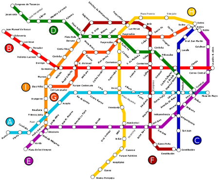 subte2015 Things I will miss in Buenos Aires