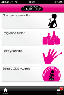 Debenhams Beauty Club iPhone App