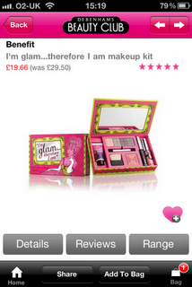 Debenhams Beauty Club iPhone App