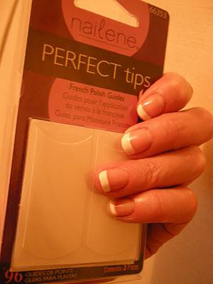 NOTD: French Manicure with Nailene Perfect Tips