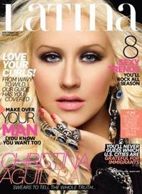 Latina: Christina Aguilera says My Bed Is My Domain, My Throne