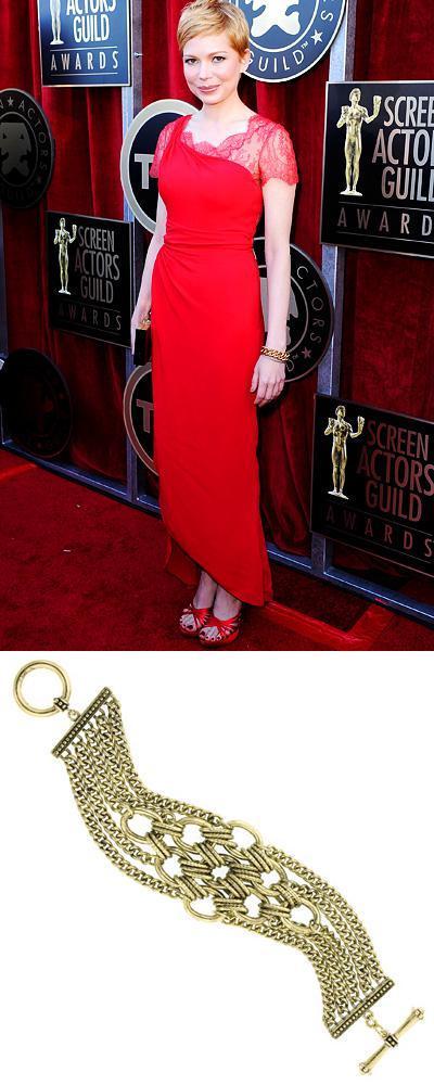 MICHELLE WILLIAMSFab Find Friday: SAG Awards Style