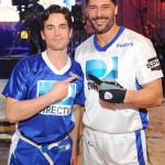 Joe Manganiello and Matt Bomer Directv Bowl Michael Buckner Getty