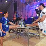 Joe Manganiello and Matt Bomer Directv Bowl Michael Buckner Getty 2