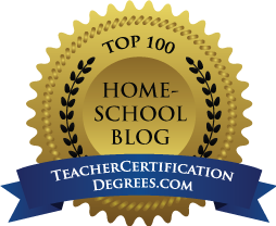 What an Honor to be a Part of the Top 100 Homeschool Blogs!