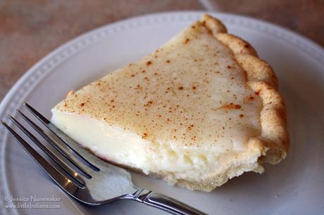 Five Loaves Bakery and Cafe in Francesville, Indiana Sugar Cream Pie