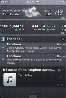 Control Your Music From Notification Center With MusicCenter Tweak