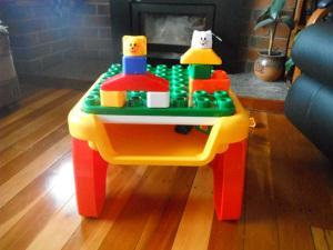 This Mum Rocks Toy Library Rental Lego Table