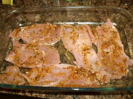 Veal Cutlets with Red Pepper