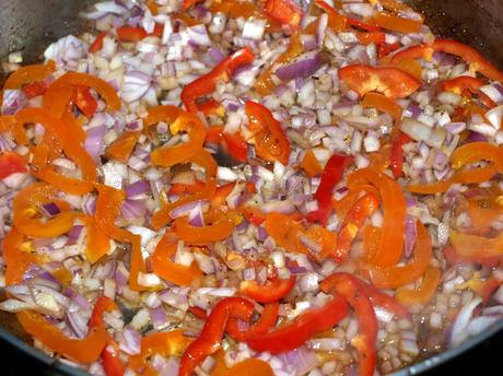 Veal Cutlets with Red Pepper