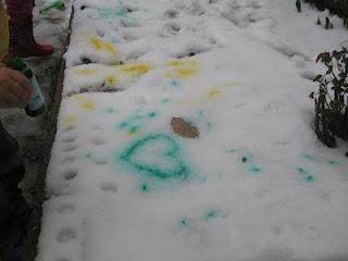 Snow Painting