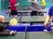 Table Tennis Toddler Hits Balls with Bat, Internet Goes Crazy