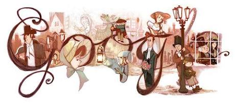 Google Celebrates Charles Dickens' 200th Birthday With A Doodle