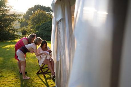 Emma and Will’s beautiful marquee wedding reception