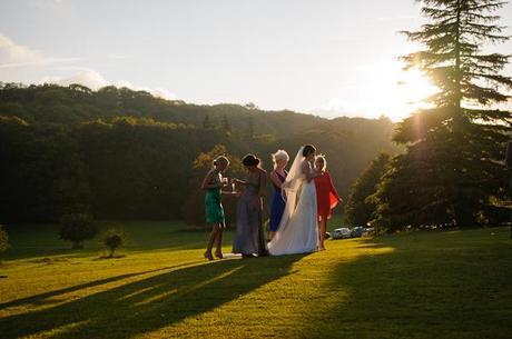 Emma and Will’s beautiful marquee wedding reception