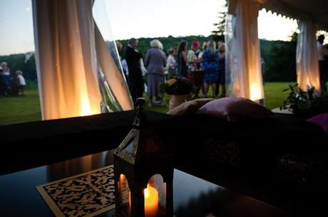 Emma and Will’s beautiful marquee wedding reception