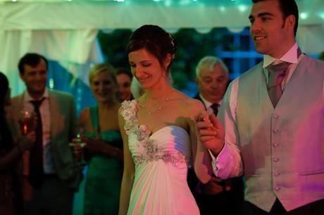 Emma and Will’s beautiful marquee wedding reception