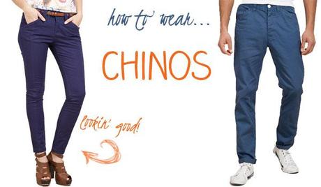 how to wear chinos