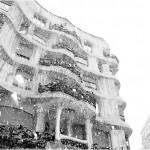 Snow in Barcelona