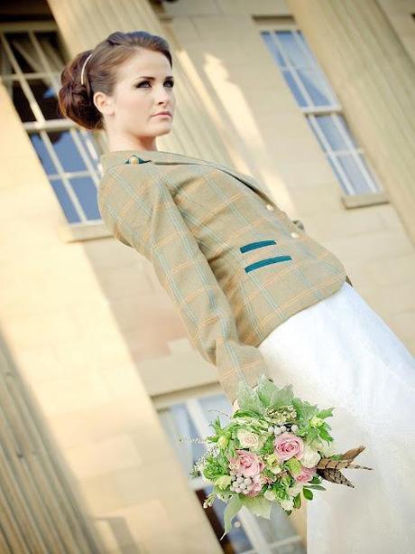 Tweed Bridal Shoot | UK Wedding Blog