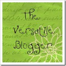 2nd versatile blogger award