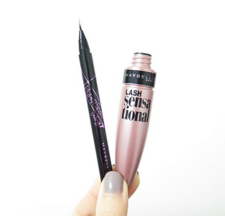 Maybelline New York Lash Sensational Mascara & HyperSharp Wing Eyeliner - Review 1