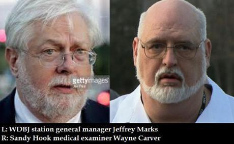 WDBJ station general manager Jeff Marks; Sandy Hook coroner Wayne Carver
