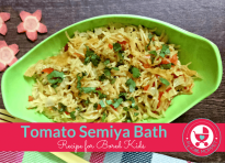 Tomato Semiya Bath or Tomato Vermicelli Recipe