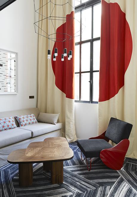 Mondrian inspired interior design